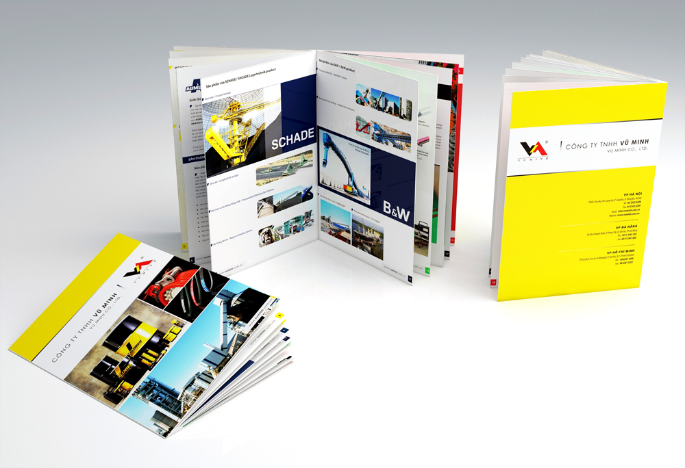 Thiết kế Catalogue Công Ty Vũ Minh